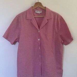 Cathy-daniels Women's Pink and Red Shirt